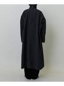 【endalence】リサイクルタフタロングコート 詳細画像 ブラック 30