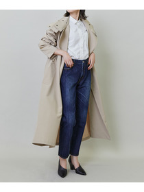 【endalence】リサイクルタフタロングコート 詳細画像 ブラック 5