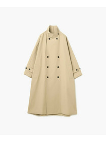 【endalence】リサイクルタフタロングコート 詳細画像 ブラック 7