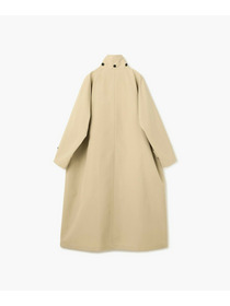 【endalence】リサイクルタフタロングコート 詳細画像 ブラック 8