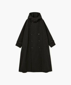 【endalence】リサイクルタフタロングコート 詳細画像 ブラック 1