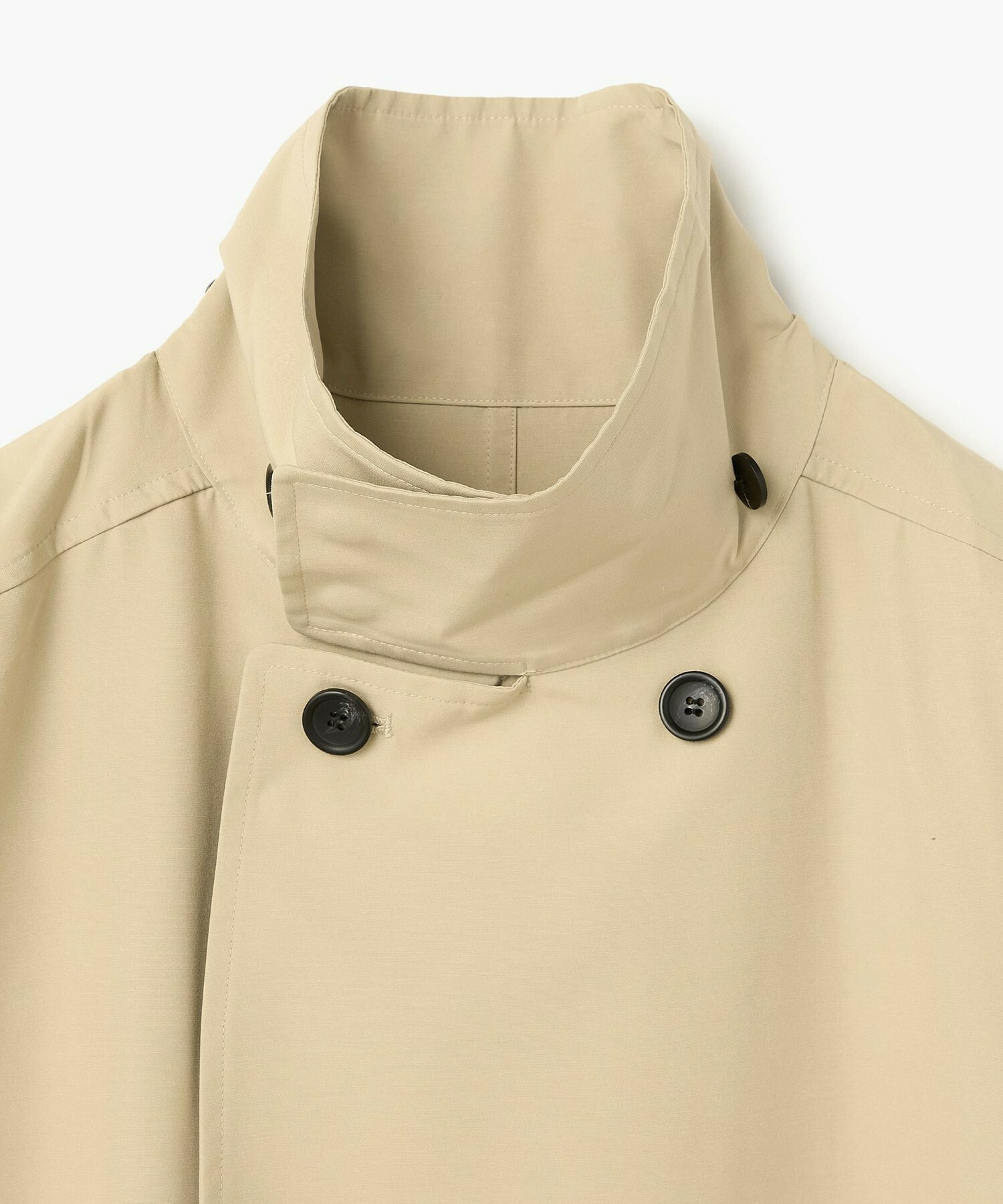 【endalence】リサイクルタフタロングコート 詳細画像 ブラック 10