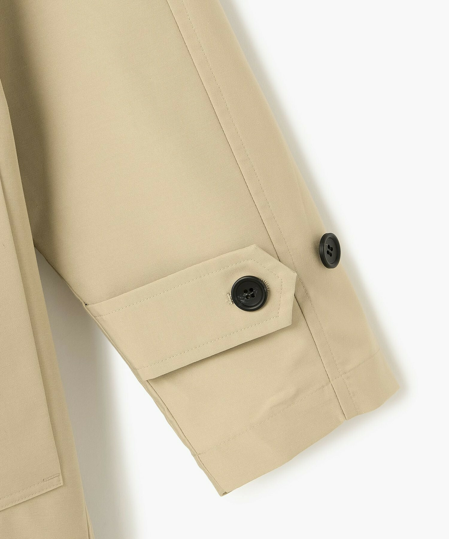 【endalence】リサイクルタフタロングコート 詳細画像 ブラック 12