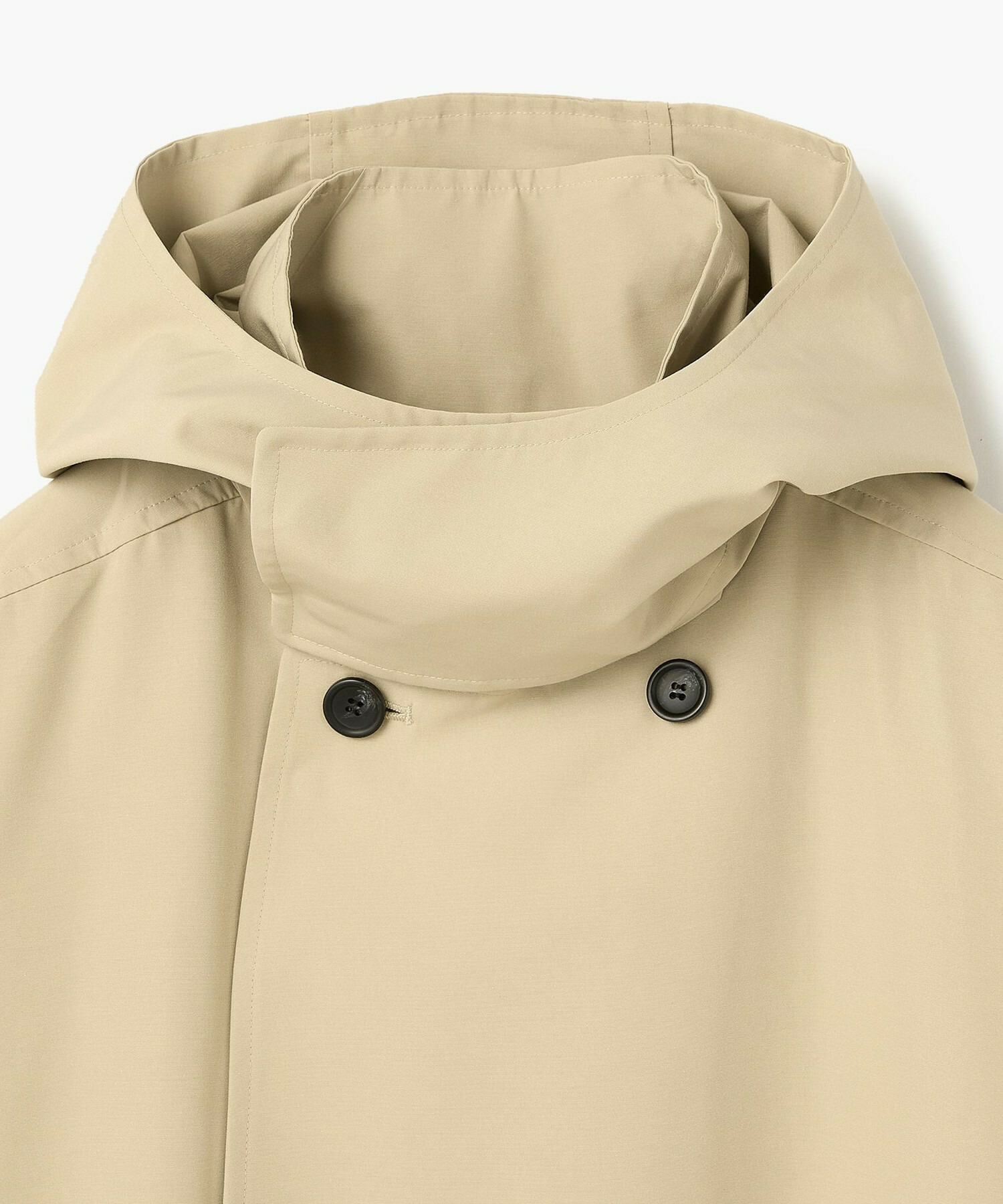 【endalence】リサイクルタフタロングコート 詳細画像 ブラック 9