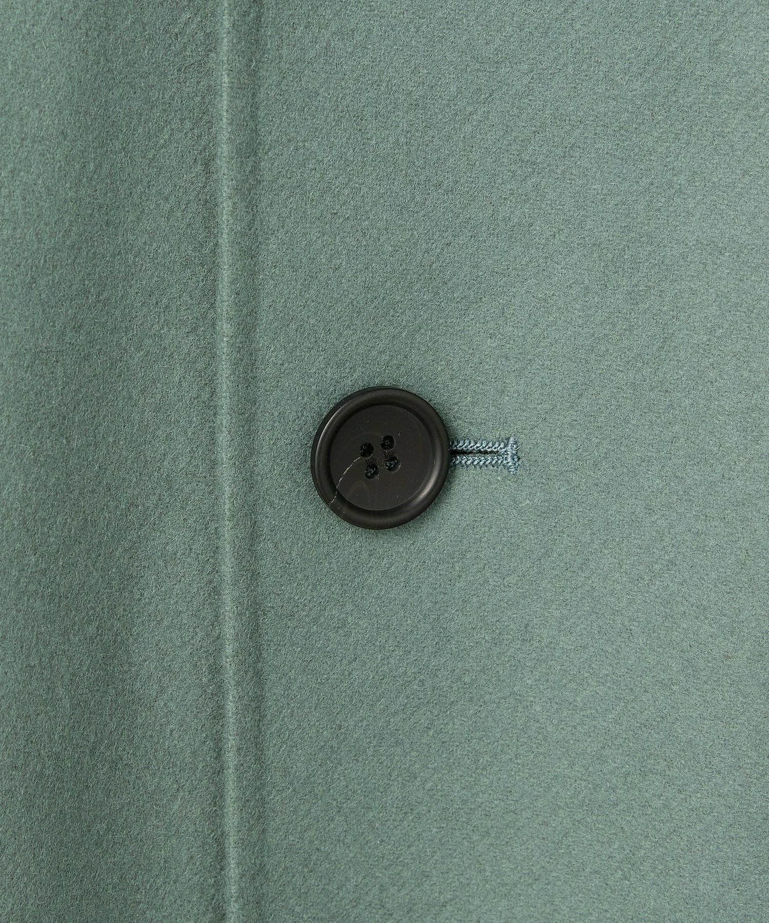 【endalence】Sメルトンダブルブレスト袖リブハーフコート 詳細画像 ブラック 12