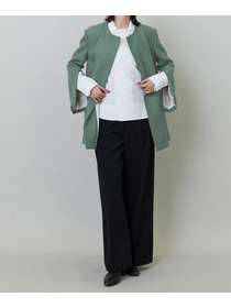 【endalence】Sメルトンロングジャケット 詳細画像 ブラック 21