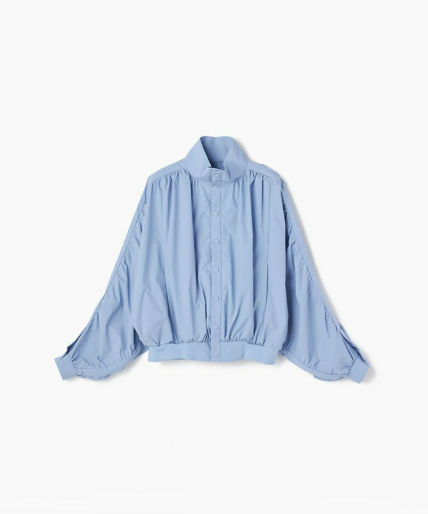 【endalence】スパンタイプライターブルゾン 詳細画像 サックスブルー 1