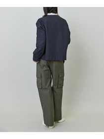 【endalence】ダックノーカラージャケット 詳細画像 チャコールグレー 14