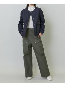 【endalence】ダックノーカラージャケット 詳細画像 チャコールグレー 16