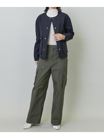 【endalence】ダックノーカラージャケット 詳細画像 チャコールグレー 18