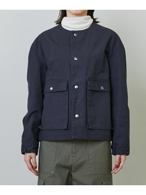 【endalence】ダックノーカラージャケット 詳細画像 チャコールグレー 19