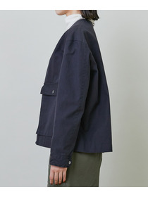 【endalence】ダックノーカラージャケット 詳細画像 チャコールグレー 20