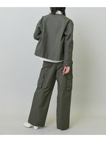 【endalence】ダックノーカラージャケット 詳細画像 チャコールグレー 5