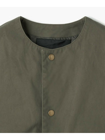 【endalence】ダックノーカラージャケット 詳細画像 チャコールグレー 7