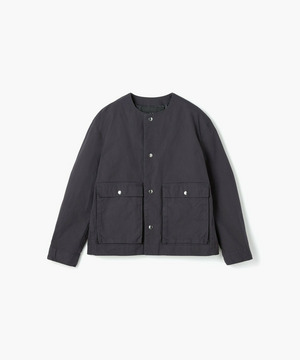 【endalence】ダックノーカラージャケット 詳細画像 チャコールグレー 1