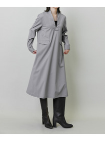 【endalence】120S ストレッチドレス 詳細画像 ブラック 2