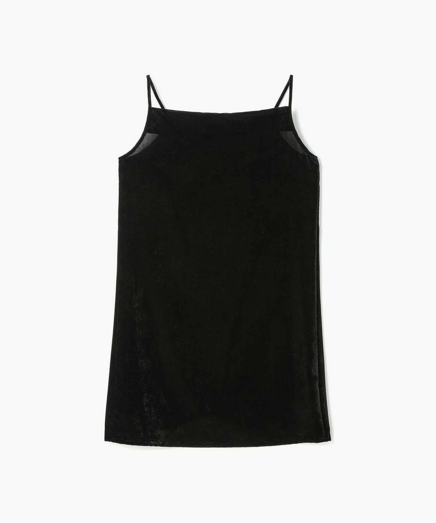 【endalence】ソフトベルベット×レースドレス 詳細画像 ブラック 11