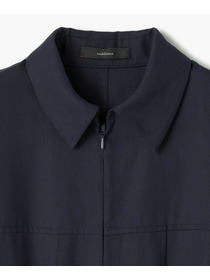 【endalence】強撚ダブルクロスドレス 詳細画像 ネイビー 2