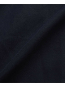 【endalence】強撚ダブルクロススカラップネックラインドレス 詳細画像 ネイビー 8