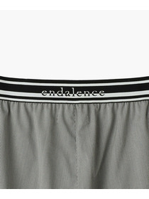 【endalence】120S ストレッチドローストリングパンツ 詳細画像 ブラック 10