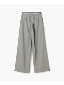 【endalence】120S ストレッチドローストリングパンツ 詳細画像 ブラック 7