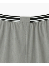 【endalence】120S ストレッチドローストリングパンツ 詳細画像 ブラック 8