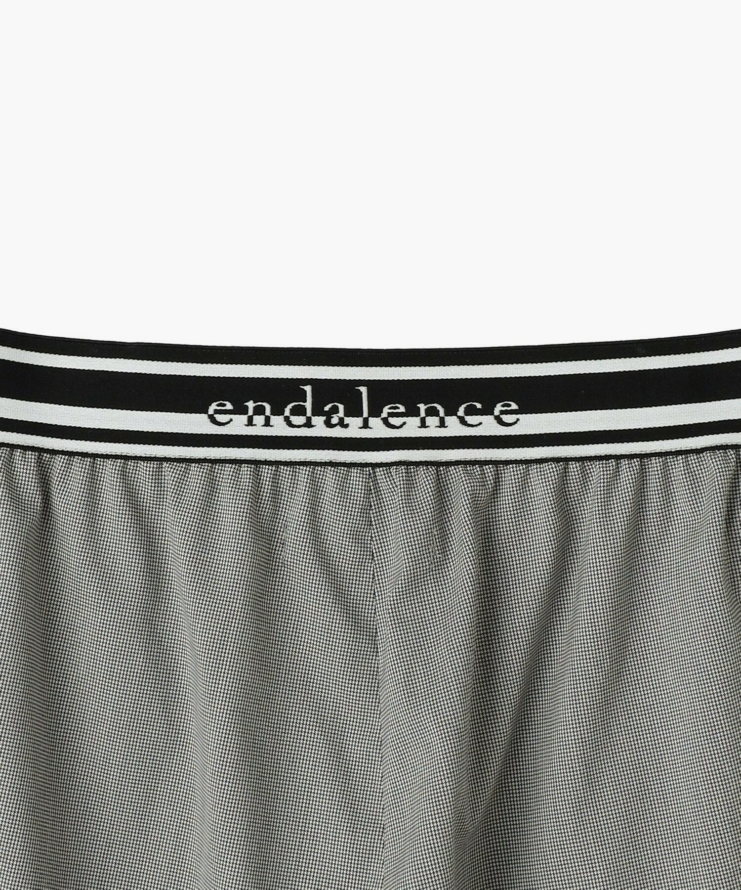 【endalence】120S ストレッチドローストリングパンツ 詳細画像 ブラック 10