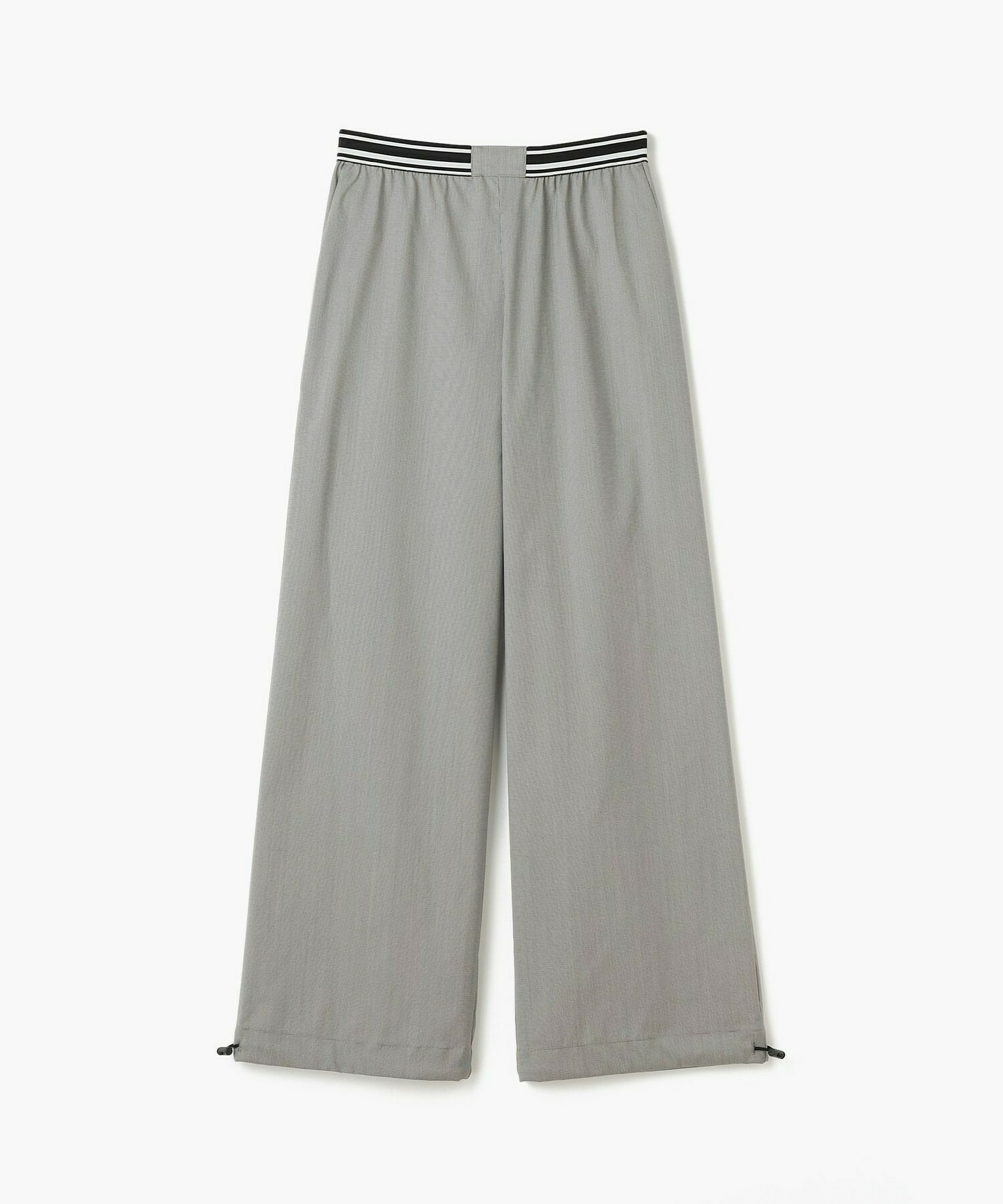【endalence】120S ストレッチドローストリングパンツ 詳細画像 グレー系その他 1