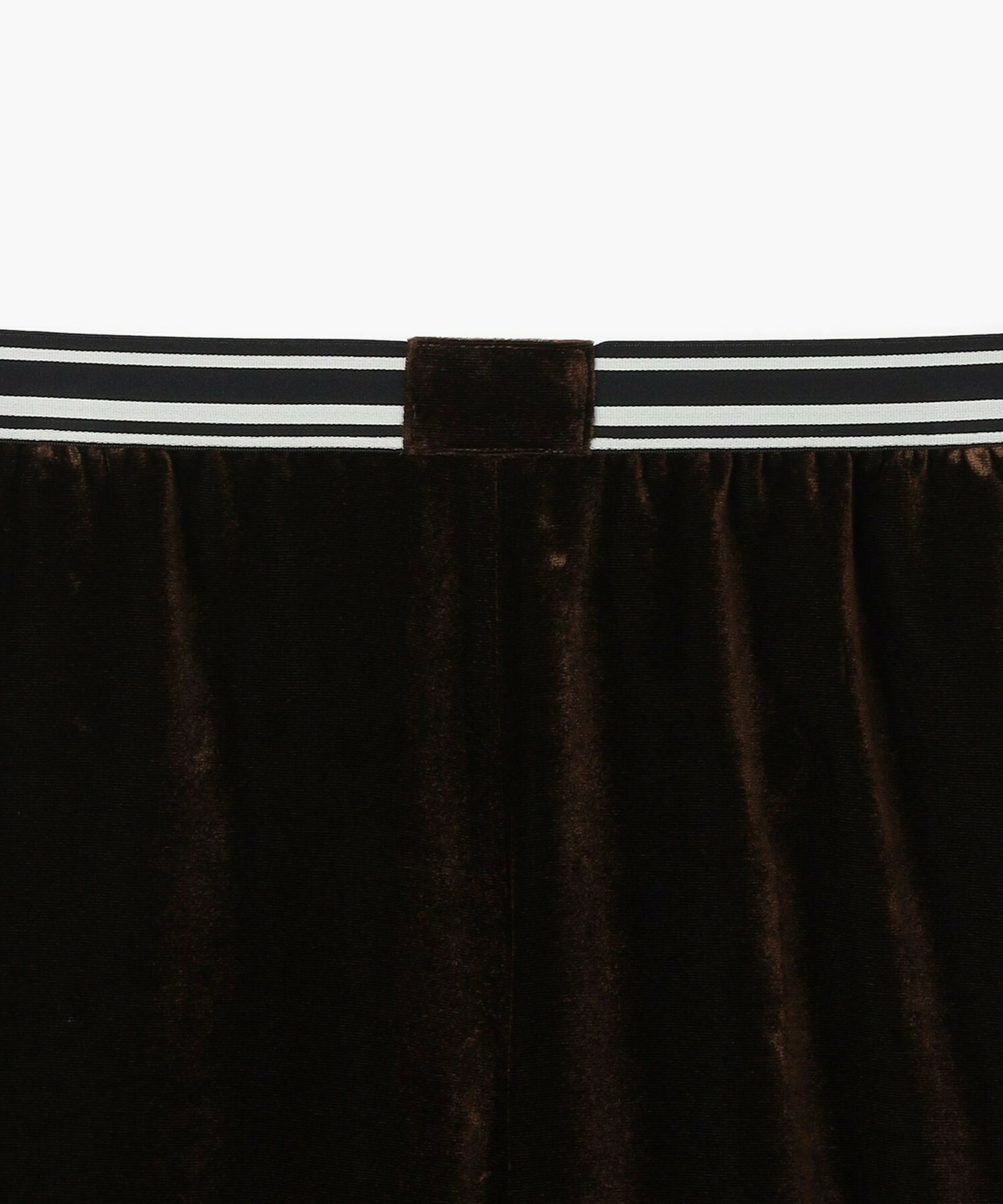 【endalence】ソフトベルベットドローストリングパンツ 詳細画像 ブラック 6