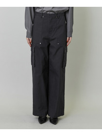 【endalence】ダックストレートカーゴパンツ 詳細画像 チャコールグレー 15