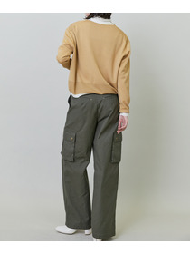 【endalence】ダックストレートカーゴパンツ 詳細画像 チャコールグレー 3