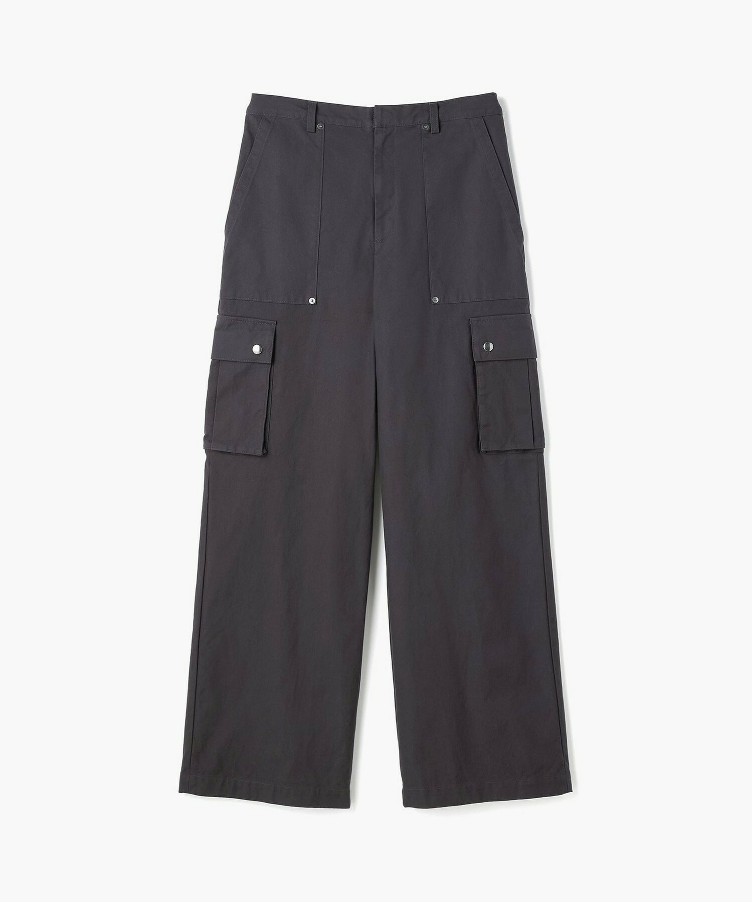 【endalence】ダックストレートカーゴパンツ 詳細画像 チャコールグレー 1