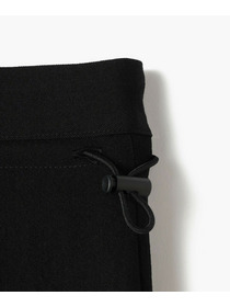 【endalence】タンブラーギャバドローストリングパンツ 詳細画像 チャコールグレー 11