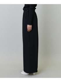 【endalence】タンブラーギャバドローストリングパンツ 詳細画像 チャコールグレー 6