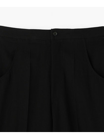 【endalence】タンブラーギャバドローストリングパンツ 詳細画像 チャコールグレー 9