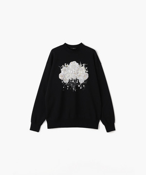 【endalence】endalence×Yuta Okudaコラボレーション裏毛スウェット＜ライトブーケ＞ 詳細画像 ブラック 1