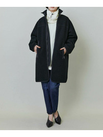 【endalence】ボンディングジャージィコート 詳細画像 ブラック 1