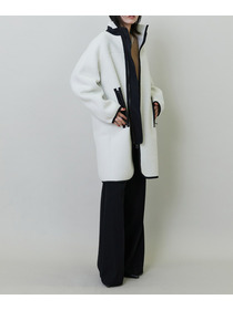 【endalence】ボンディングジャージィコート 詳細画像 ブラック 10