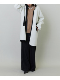 【endalence】ボンディングジャージィコート 詳細画像 ブラック 11