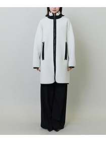 【endalence】ボンディングジャージィコート 詳細画像 ブラック 14