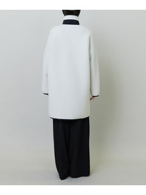 【endalence】ボンディングジャージィコート 詳細画像 ブラック 16