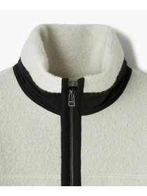 【endalence】ボンディングジャージィコート 詳細画像 ブラック 18