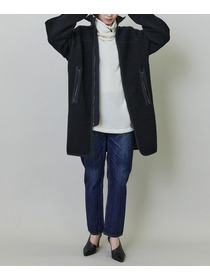 【endalence】ボンディングジャージィコート 詳細画像 ブラック 5