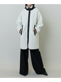 【endalence】ボンディングジャージィコート 詳細画像 ブラック 9