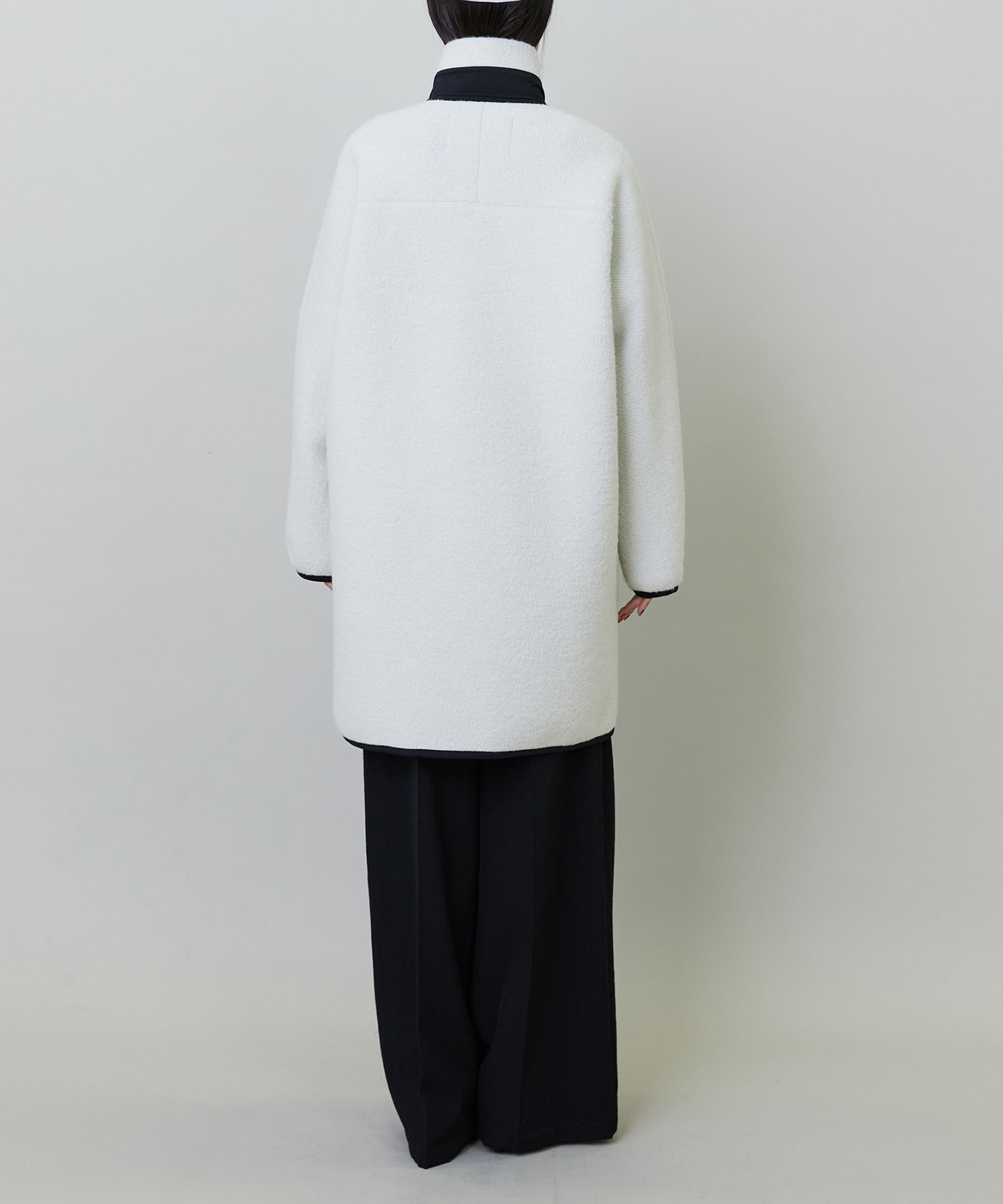 【endalence】ボンディングジャージィコート 詳細画像 ブラック 16