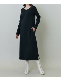 【endalence】エアリージャージードレス 詳細画像 ブラック 1