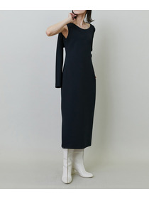 【endalence】エアリージャージードレス 詳細画像 ブラック 10