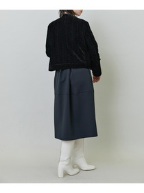 【endalence】エアリージャージースカート 詳細画像 ブラック 4