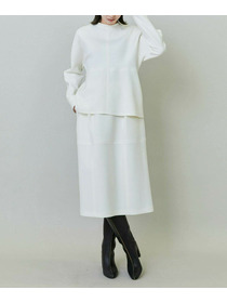 【endalence】エアリージャージースカート 詳細画像 ブラック 9