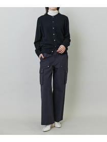 【endalence】ラクーン×タイプライターカーディガン 詳細画像 ブラック 1